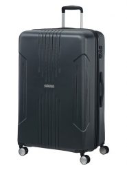 American Tourister Walizka w kolorze antracytowym - 50 x 78 x 30 cm rozmiar: onesize. Czarne walizki American Tourister, bez wzorów, z materiału. Za 386.53 zł.