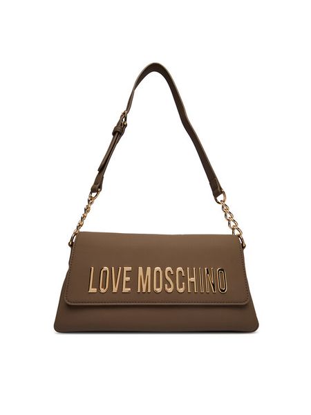LOVE MOSCHINO Torebka JC4024PP1ALD0200 Brązowy. Brązowe torebki klasyczne damskie Love Moschino, ze skóry, bez dodatków. Za 439.00 zł.