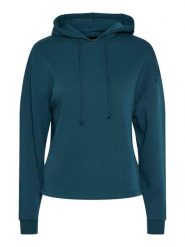 Pieces Bluza "Chilli" w kolorze niebieskim rozmiar: S. Niebieskie bluzy damskie Pieces, s, bez wzorów, z kapturem. Za 83.42 zł.