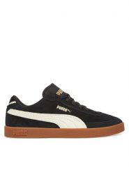 Puma Sneakersy Club II Era Suede 400717 01 Czarny. Czarne obuwie sportowe damskie Puma, ze skóry, bez zapięcia. Za 199.99 zł.