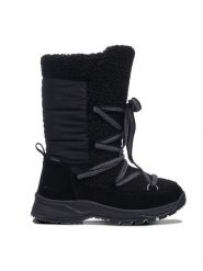 LUHTA Kozaki zimowe "Upea" w kolorze czarnym rozmiar: 39. Czarne kozaki damskie Luhta, na zimę, z materiału, bez obcasa, bez zapięcia. Za 362.85 zł.