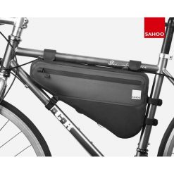 Torba rowerowa pod ramę Sahoo, wodoodporna. Czarne torebki klasyczne damskie SAHOO, bez dodatków. Za 159.90 zł.