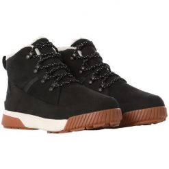 Buty turystyczne damskie The North Face W Sierra Mid Lace WP. Czarne obuwie trekkingowe damskie The North Face, bez zapięcia. Za 672.00 zł.