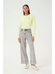 Kaffe Koszulka w kolorze żółtym rozmiar: M. Żółte koszulki damskie Kaffe, m, bez wzorów, bez kołnierzyka, bez ramiączek. Za 79.21 zł.