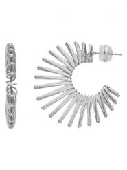 U.S. Polo Assn. Kolczyki-wkrętki rozmiar: onesize. Szare kolczyki damskie U.S. Polo Assn., metalowe. Za 78.99 zł.