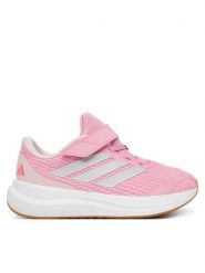 Adidas Sneakersy Runfalcon 6 Shoes Children KI1771 Różowy. Czerwone buty sportowe dziewczęce Adidas, z materiału, bez zapięcia. Za 179.99 zł.