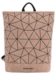 SURI FREY Plecak "Jessy-Lu" w kolorze beżowym - 37 x 40 x 11 cm rozmiar: onesize. Brązowe plecaki SURI FREY, bez wzorów, z materiału. Za 174.43 zł.