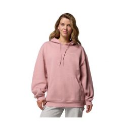 Bluza z kapturem damska Columbia Aldermore Hoodie. Czerwone bluzy damskie Columbia, na zimę, bez wzorów, z kapturem. Za 168.99 zł.
