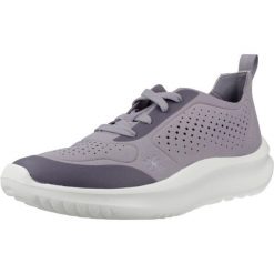 Buty CLARKS 26187101C Fioletowy. Fioletowe obuwie trekkingowe damskie Clarks, z syntetyku, bez zapięcia. Za 279.99 zł.