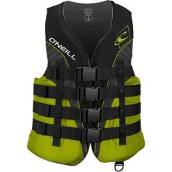 Kamizelka ONEILL Superlite 50N ISO Vest. Czarne kamizelki damskie O'Neill, m, bez wzorów, bez kaptura. W wyprzedaży za 276.50 zł.