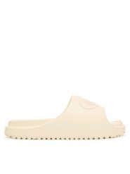 Adidas Klapki Campus 00s Slide IH1627 Kremowy. Białe klapki damskie Adidas, bez wzorów, z syntetyku, bez obcasa, bez zapięcia. Za 179.99 zł.