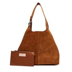 Torebka Coccinelle. Brązowe torebki klasyczne damskie Coccinelle, bez dodatków. Za 1,399.00 zł.