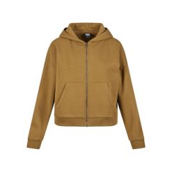 Damska bluza z kapturem zapinana na zamek Urban Classics. Zielone bluzy damskie Urban Classics, bez wzorów, z kapturem. Za 275.00 zł.