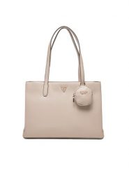Guess Torebka Power Play (BG) HWBG90 06230 Écru. Shopper bag Guess, z aplikacjami, ze skóry, bez dodatków. Za 399.99 zł.