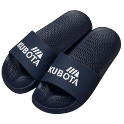 Klapki Damskie Basenowe Kubota Basic. Niebieskie klapki damskie Kubota, bez wzorów, z materiału, bez obcasa, bez zapięcia. Za 55.99 zł.