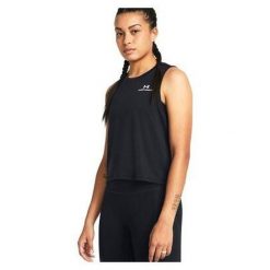 Top Damski Treningowy Under Armour Vanish Energy Crop Tank. Czarne obuwie sportowe damskie Under Armour, bez zapięcia, na fitness i siłownię. Za 94.99 zł.