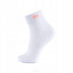 Skarpety Taan damaskie. Białe skarpetki damskie Kawasaki, bez wzorów. Za 26.00 zł.