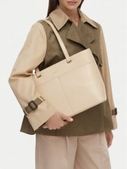 MEXX Torebka MEXX-S-003-07 Beżowy. Brązowe shopper bag Mexx, bez wzorów, ze skóry, bez dodatków. Za 199.99 zł.