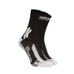 Skarpety trekkingowe damskie X-Socks Trek Outdoor 4.0 Black. Czarne skarpetki damskie X Socks, bez wzorów. Za 60.00 zł.