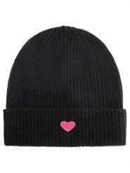 Zwillingsherz Kaszmirowa czapka beanie w kolorze czarnym rozmiar: onesize. Czarne czapki damskie Zwillingsherz, bez wzorów, z kaszmiru. Za 237.73 zł.