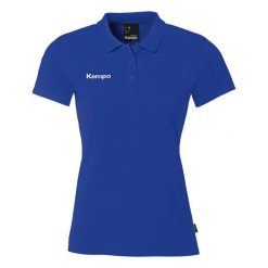 Damska koszulka polo Kempa Classic. Czarne bluzki damskie Kempa, bez wzorów, bez kołnierzyka, bez ramiączek. Za 163.50 zł.