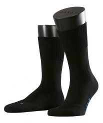 Skarpety sportowe Falke. Czarne skarpetki damskie Falke, bez wzorów. Za 49.00 zł.