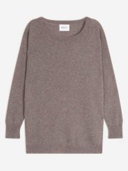 Perfect Cashmere Kaszmirowy sweter "Molly" w kolorze szarobrązowym rozmiar: M. Brązowe swetry klasyczne damskie Perfect Cashmere, m, z kaszmiru, bez kołnierzyka. Za 413.99 zł.