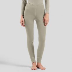 Spodnie Odlo BL BOTTOM long ACTIVE WARM. Białe spodnie sportowe damskie ODLO, xl, bez wzorów, z materiału, narciarskie. Za 249.99 zł.