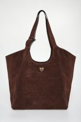 Torebka damska zamszowa skóra shooper PINKO. Torebki klasyczne damskie Pinko, ze skóry, zamszowe, bez dodatków. Za 2,429.00 zł.