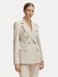 Maryley Marynarka 26EB139/43LA Beżowy jasny Regular Fit. Brązowe marynarki i żakiety damskie Maryley, s, bez wzorów, z syntetyku. Za 579.99 zł.