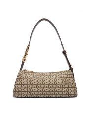 DKNY Torebka R5235G57 Brązowy. Brązowe torebki klasyczne damskie DKNY, ze skóry, bez dodatków. Za 609.99 zł.