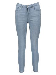 ONLY Dżinsy - Skinny fit - w kolorze błękitnym rozmiar: XS/L32. Niebieskie jeansy damskie Only, z podwyższonym stanem. Za 74.63 zł.