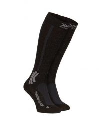 Skarpety trekkingowe długie X-Socks Trek Expedition 4.0 Black. Czarne skarpetki damskie X Socks, bez wzorów, z materiału. Za 90.00 zł.