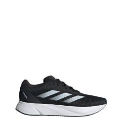 Buty Duramo SL. Białe obuwie sportowe damskie Adidas, z materiału, bez zapięcia, do biegania. Za 250.00 zł.