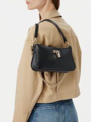 Nine West Torebka CEO-SILENT CHARM-LDA9867 Czarny. Czarne torebki klasyczne damskie Nine West, ze skóry, bez dodatków. Za 229.99 zł.