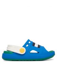 Tommy Hilfiger Sandały T3XF-34401-0083 M Niebieski. Niebieskie sandały chłopięce Tommy Hilfiger, z syntetyku, bez zapięcia. Za 179.99 zł.