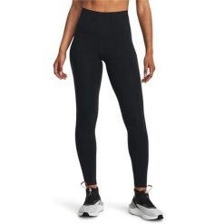 Spodnie sportowe damskie Under Armour 1382522001. Czarne obuwie sportowe damskie Under Armour, z materiału, na fitness i siłownię. Za 546.00 zł.