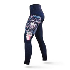 Legginsy sportowe damskie Ground Game Asami. Czarne legginsy damskie GROUND GAME, m, bez wzorów, z elastanu. Za 159.99 zł.