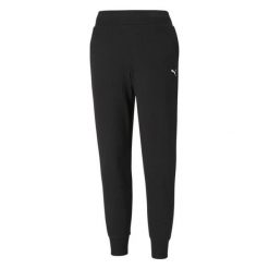 Damskie Spodnie Dresowe Essential. Czarne spodnie dresowe damskie Puma, xl, bez wzorów, z dresówki. Za 271.99 zł.