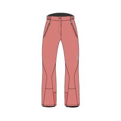 Spodnie damskie narciarskie CMP 3W18596N. Czerwone spodnie sportowe damskie CMP, na zimę, l, bez wzorów, narciarskie. W wyprzedaży za 349.99 zł.