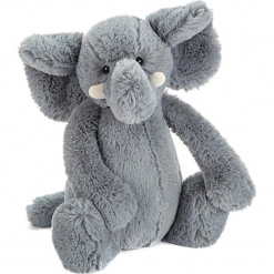 Maskotka "Słoń" - (W)31 cm. Szare przytulanki i maskotki Jellycat. W wyprzedaży za 69.95 zł.
