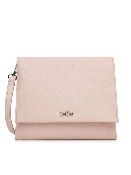 DeeZee Torebka DZE-S-010-07 Różowy. Czerwone listonoszki damskie DeeZee, bez wzorów, ze skóry, bez dodatków. Za 129.99 zł.