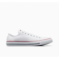 Buty na co dzień unisex CONVERSE trampki. Białe trampki damskie Converse, bez wzorów, z materiału, bez zapięcia. Za 229.00 zł.
