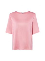 Mey Damski top od piżamy Kobiety wiskoza różowy jednolity, M. Czerwone piżamy damskie Mey, bez wzorów, z bawełny, bez ramiączek. Za 349.95 zł.