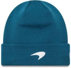 Czapka zimowa McLaren F1 Seasonal unisex turkusowa. Niebieskie czapki damskie Coqui, na zimę, bez wzorów. Za 184.99 zł.