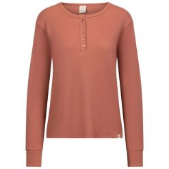 Damska Bluzka Z Długim Rękawem Morvenna. Szare bluzki damskie Trespass, bez wzorów, sportowe, bez kołnierzyka, bez ramiączek. Za 99.99 zł.