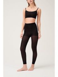 ITEM m6 Legginsy w kolorze czarnym rozmiar: S. Czarne legginsy damskie ITEM m6, m, bez wzorów, z materiału. Za 92.21 zł.