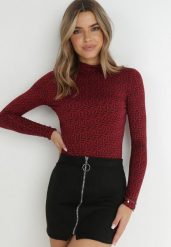 Czarna Spódnica Trapezowa z Suwakiem Shakeela. Czarne spódnice damskie Born2be, s, bez wzorów, z tkaniny, mini. Za 59.99 zł.