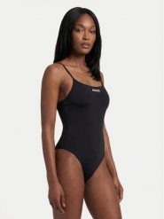 HUGO Strój kąpielowy 50555655 Czarny. Czarne stroje jednoczęściowe Hugo, bez wzorów, z syntetyku. Za 399.99 zł.