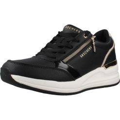 Buty SKECHERS BILLION 2 HIGH END Czarny. Czarne obuwie trekkingowe damskie Skechers, z syntetyku, bez zapięcia. Za 368.99 zł.